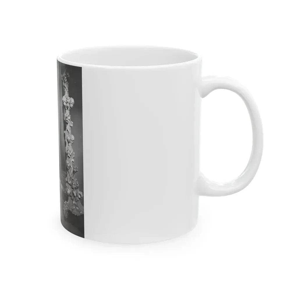 Joan Collins #658 (Vintage Female Icon) White Coffee Mug - Go Mug Yourself