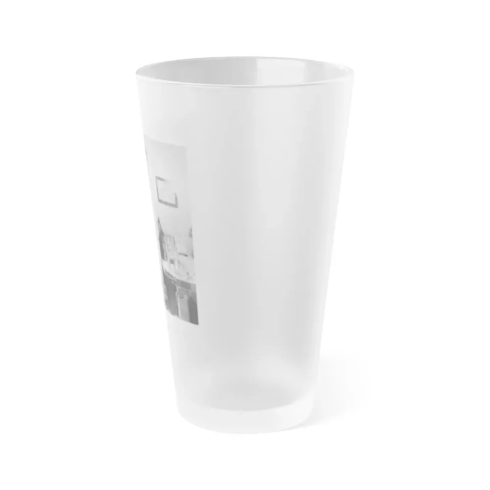 Joan Collins #659 (Vintage Female Icon) Frosted Pint Glass 16oz - Go Mug Yourself