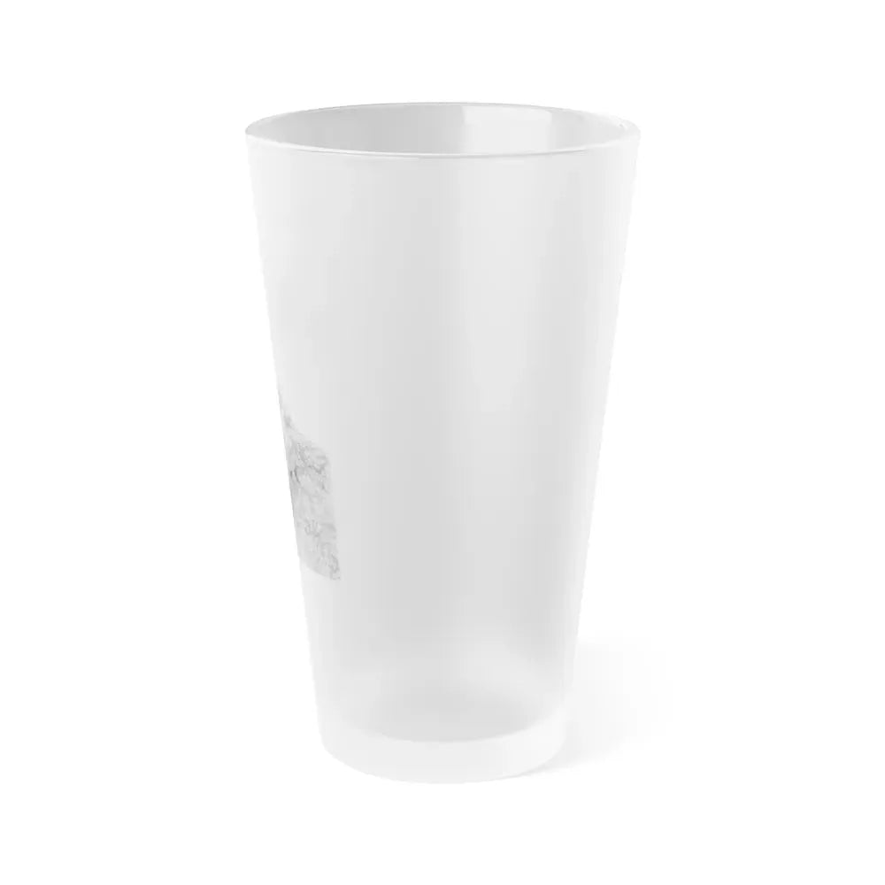 Joan Collins #660 (Vintage Female Icon) Frosted Pint Glass 16oz - Go Mug Yourself