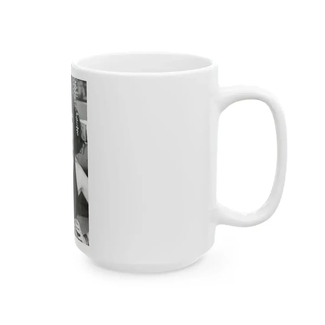 Joan Collins #661 (Vintage Female Icon) White Coffee Mug - Go Mug Yourself