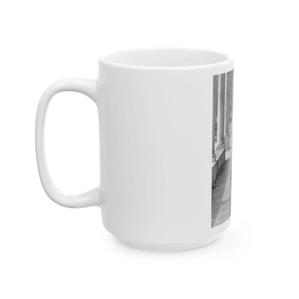 Joan Collins #662 (Vintage Female Icon) White Coffee Mug - Go Mug Yourself