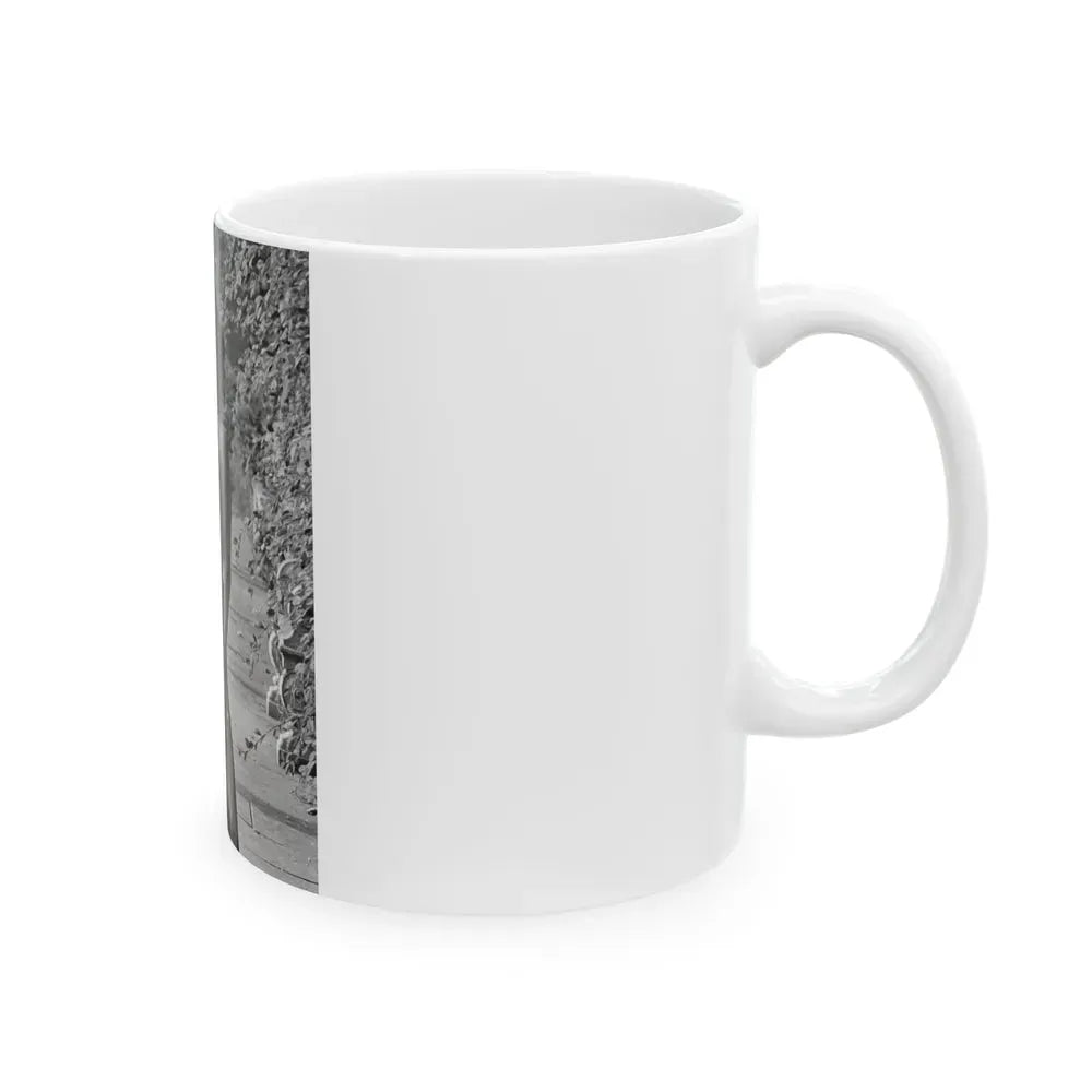 Joan Collins #662 (Vintage Female Icon) White Coffee Mug - Go Mug Yourself