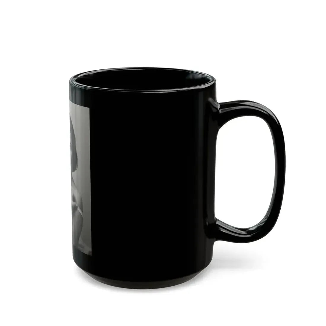Joan Collins #663 (Vintage Female Icon) Black Coffee Mug - Go Mug Yourself