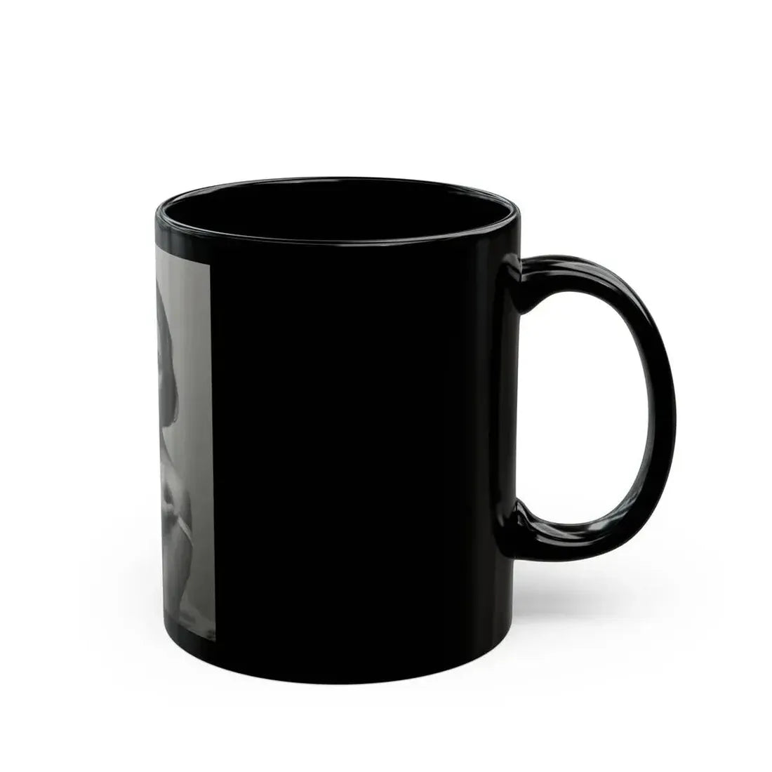 Joan Collins #663 (Vintage Female Icon) Black Coffee Mug - Go Mug Yourself