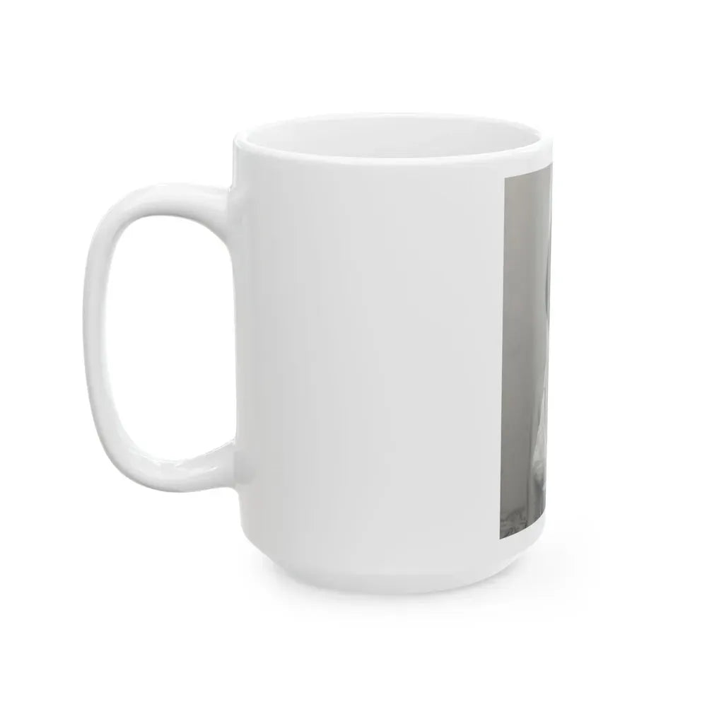 Joan Collins #663 (Vintage Female Icon) White Coffee Mug - Go Mug Yourself