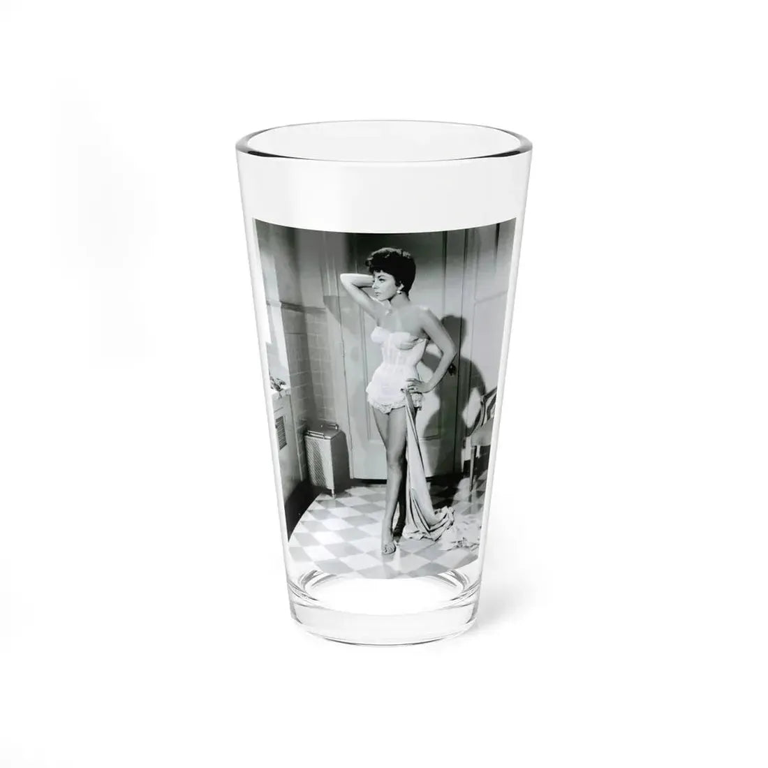 Joan Collins #670 (Vintage Female Icon) Pint Glass 16oz 16oz - Go Mug Yourself