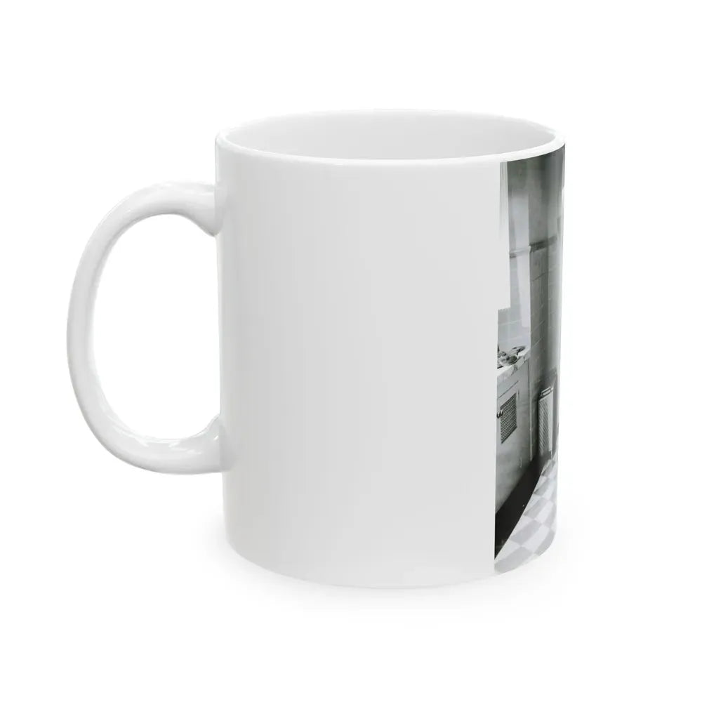 Joan Collins #670 (Vintage Female Icon) White Coffee Mug - Go Mug Yourself