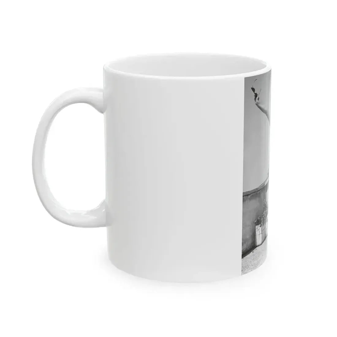 Joan Collins #671 (Vintage Female Icon) White Coffee Mug - Go Mug Yourself