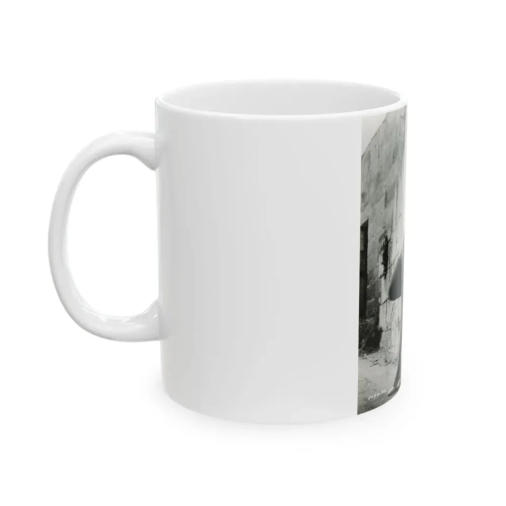 Joan Collins #673 (Vintage Female Icon) White Coffee Mug - Go Mug Yourself