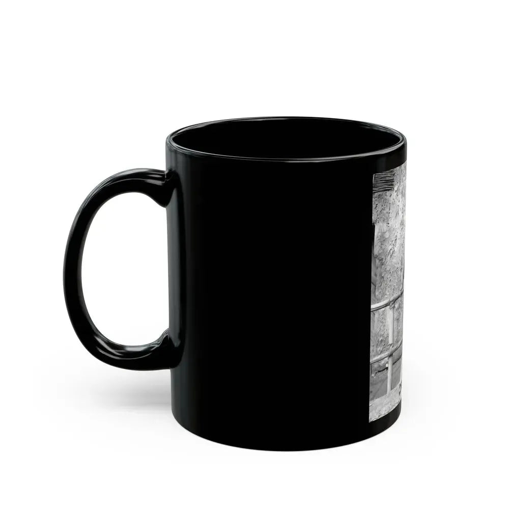 Joan Collins #677 (Vintage Female Icon) Black Coffee Mug - Go Mug Yourself