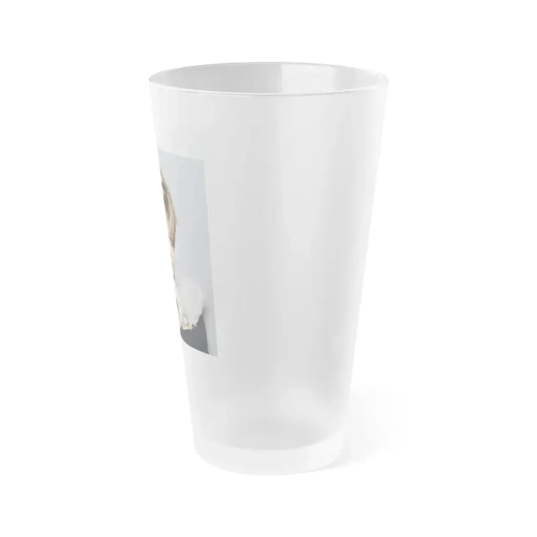 Joan Collins #678 (Vintage Female Icon) Frosted Pint Glass 16oz - Go Mug Yourself