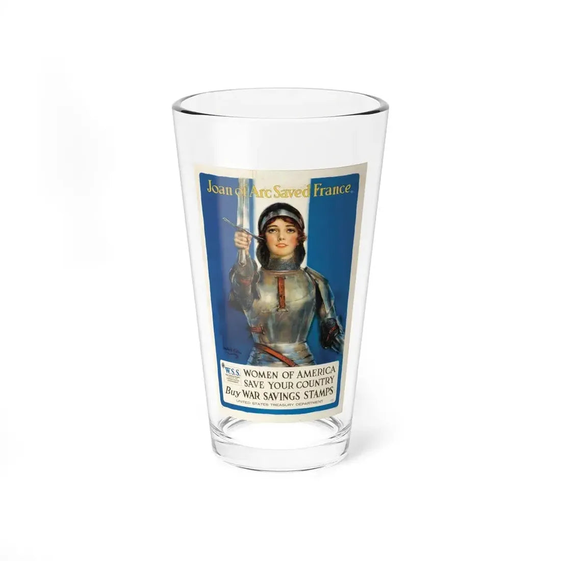 Joan of Arc Saved France (1) - Pint Glass 16oz 16oz - Go Mug Yourself