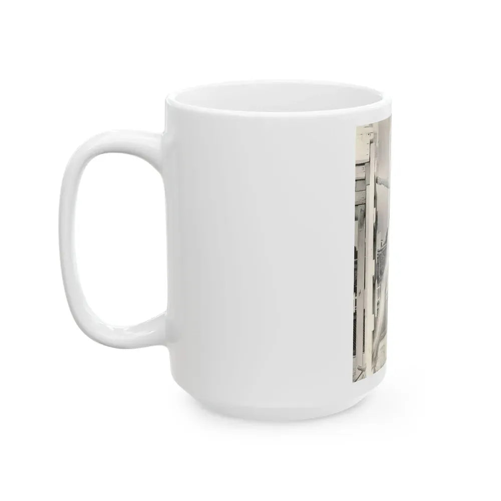 Joan Shawlee #01 (Vintage Female Icon) White Coffee Mug - Go Mug Yourself