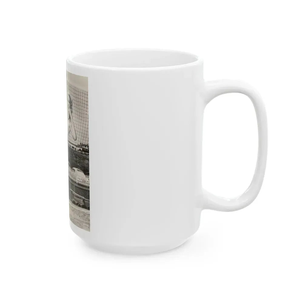 Joan Shawlee #01 (Vintage Female Icon) White Coffee Mug - Go Mug Yourself