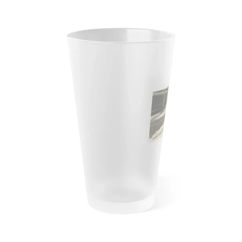 Joan Shawlee #07 (Vintage Female Icon) Frosted Pint Glass 16oz - Go Mug Yourself
