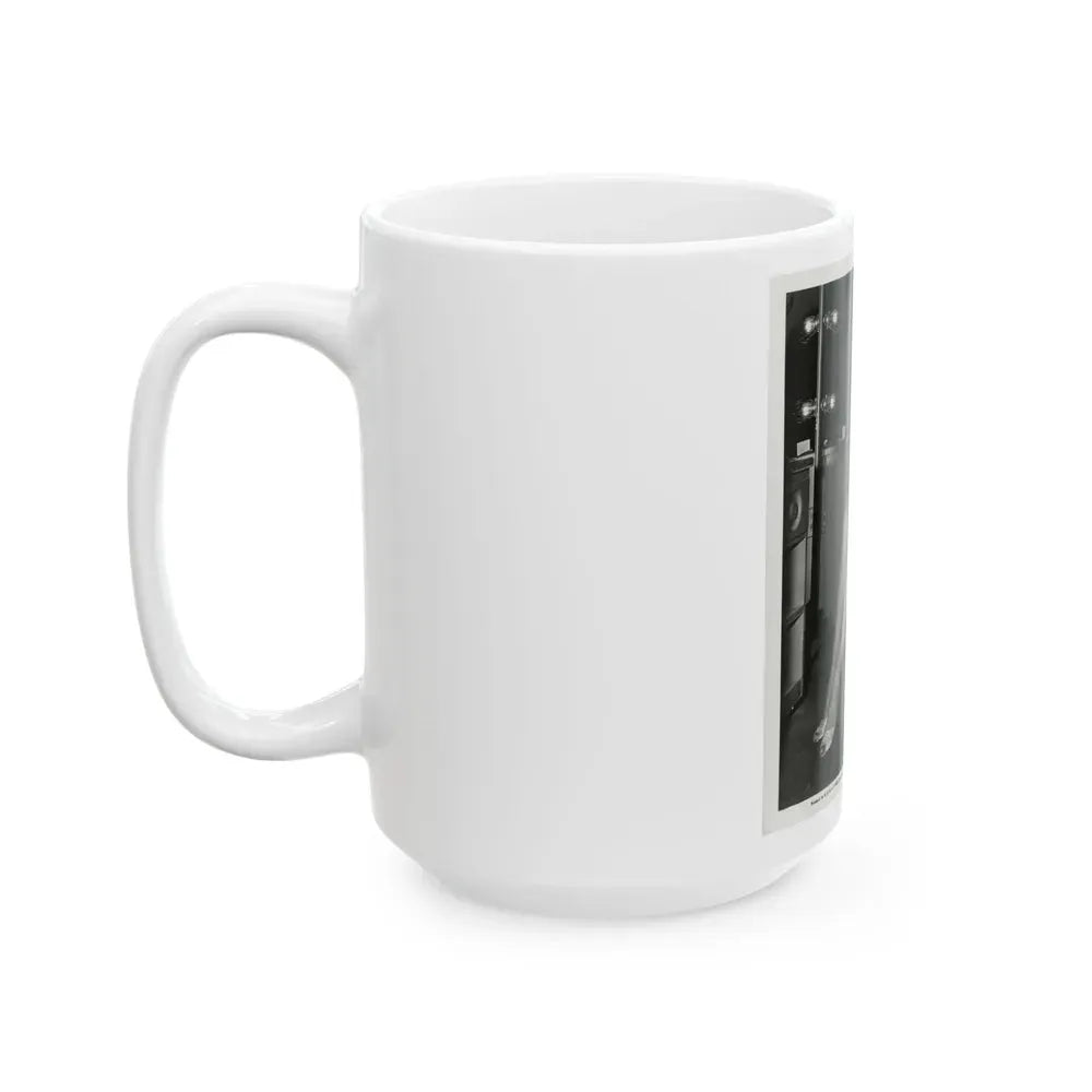 Joan Shawlee #09 (Vintage Female Icon) White Coffee Mug - Go Mug Yourself