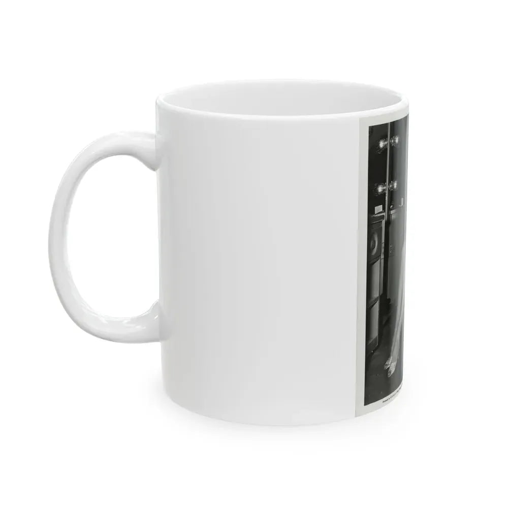 Joan Shawlee #09 (Vintage Female Icon) White Coffee Mug - Go Mug Yourself