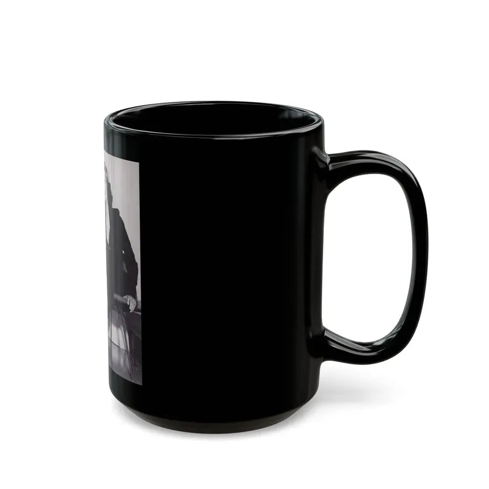 Joan Shawlee #10 (Vintage Female Icon) Black Coffee Mug - Go Mug Yourself