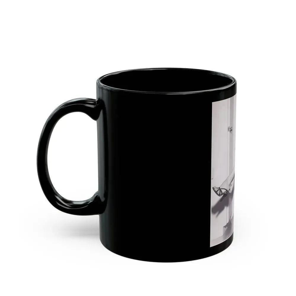 Joan Shawlee #10 (Vintage Female Icon) Black Coffee Mug - Go Mug Yourself