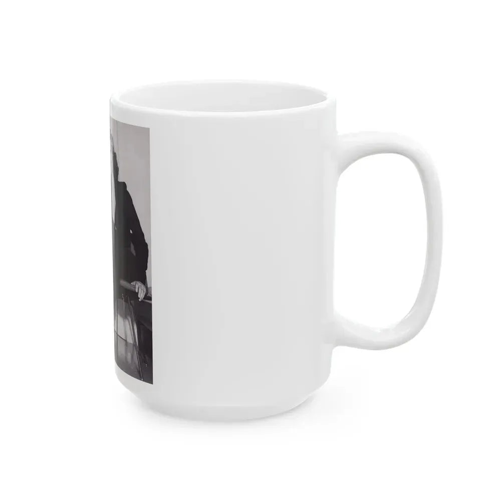 Joan Shawlee #10 (Vintage Female Icon) White Coffee Mug - Go Mug Yourself