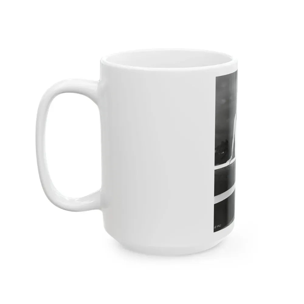 Joan Shawlee #17 (Vintage Female Icon) White Coffee Mug - Go Mug Yourself
