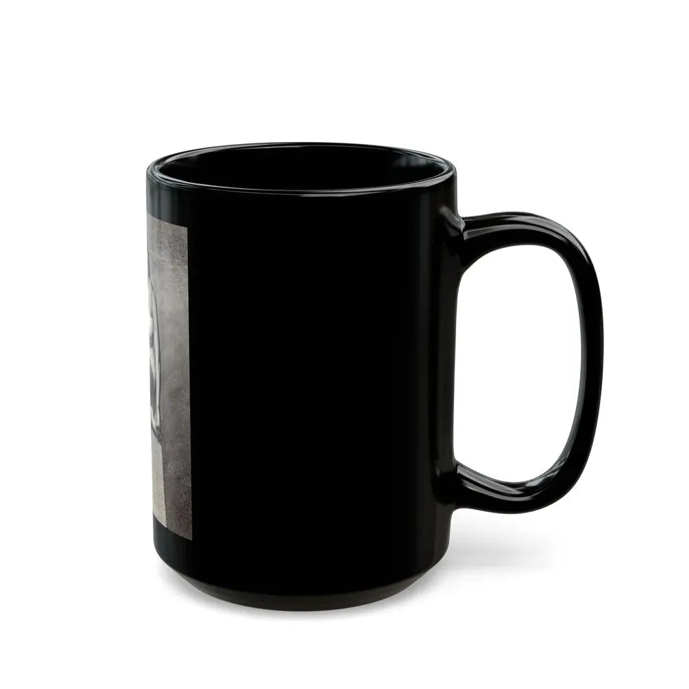 Joan Shawlee #25 (Vintage Female Icon) Black Coffee Mug - Go Mug Yourself