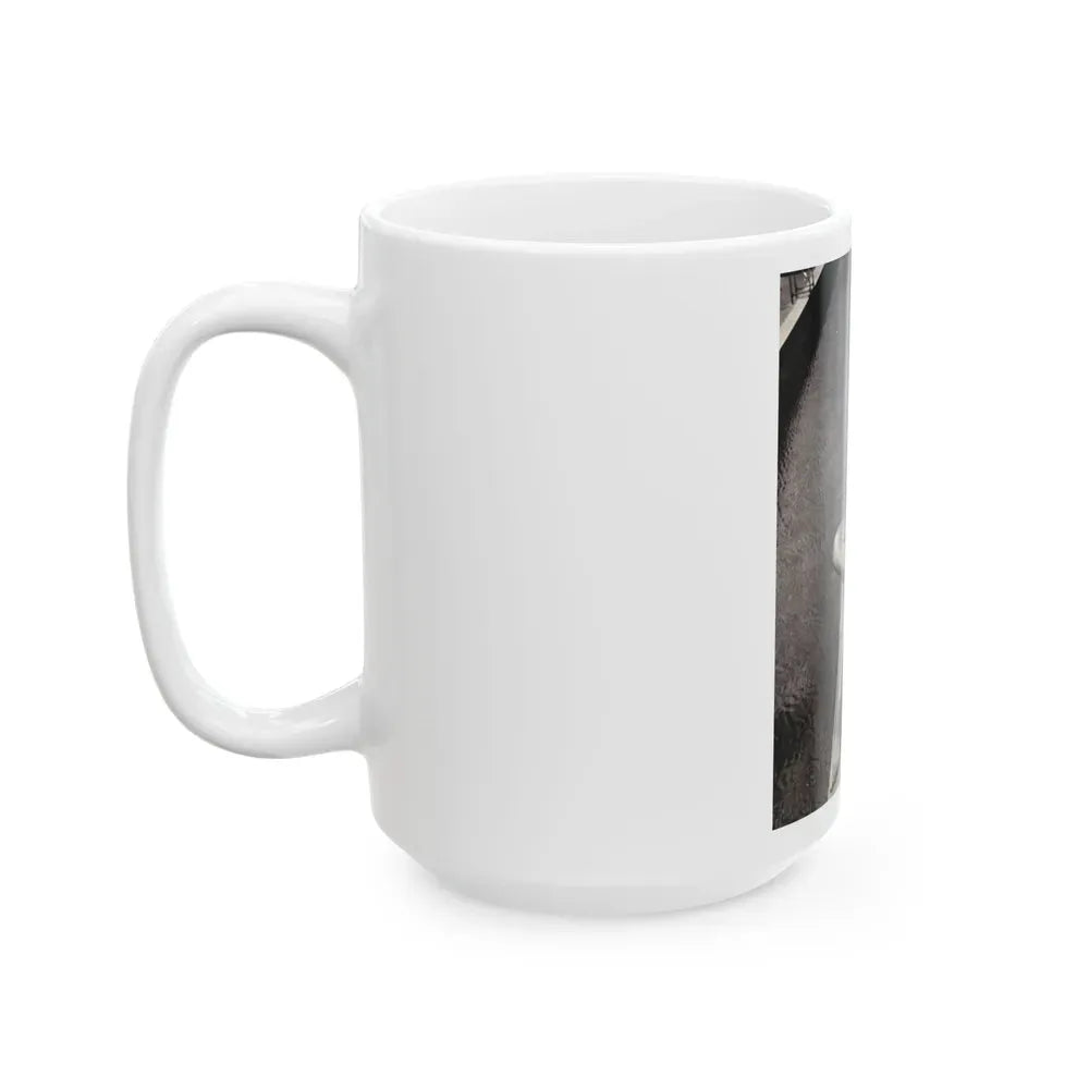 Joan Shawlee #25 (Vintage Female Icon) White Coffee Mug - Go Mug Yourself