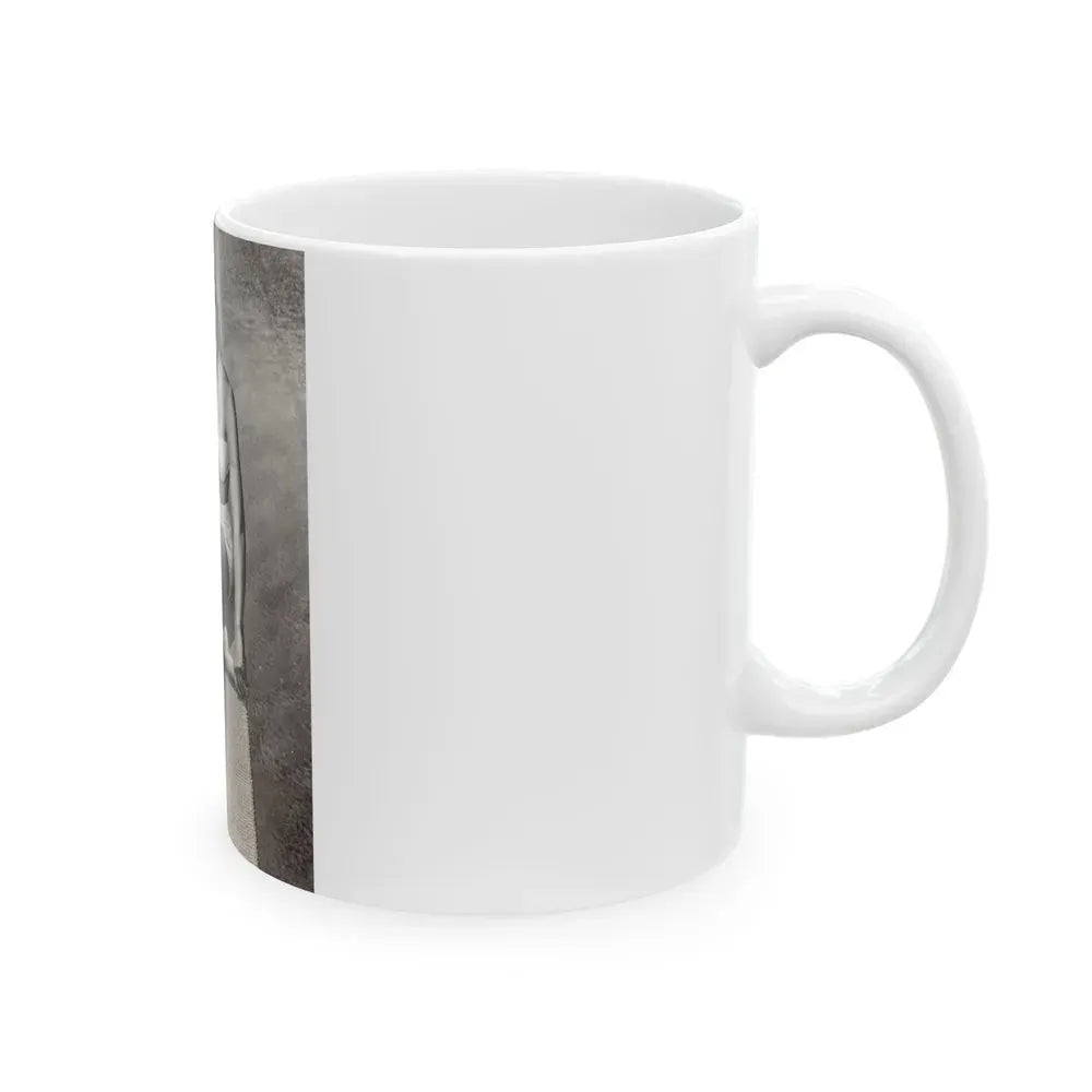 Joan Shawlee #25 (Vintage Female Icon) White Coffee Mug - Go Mug Yourself