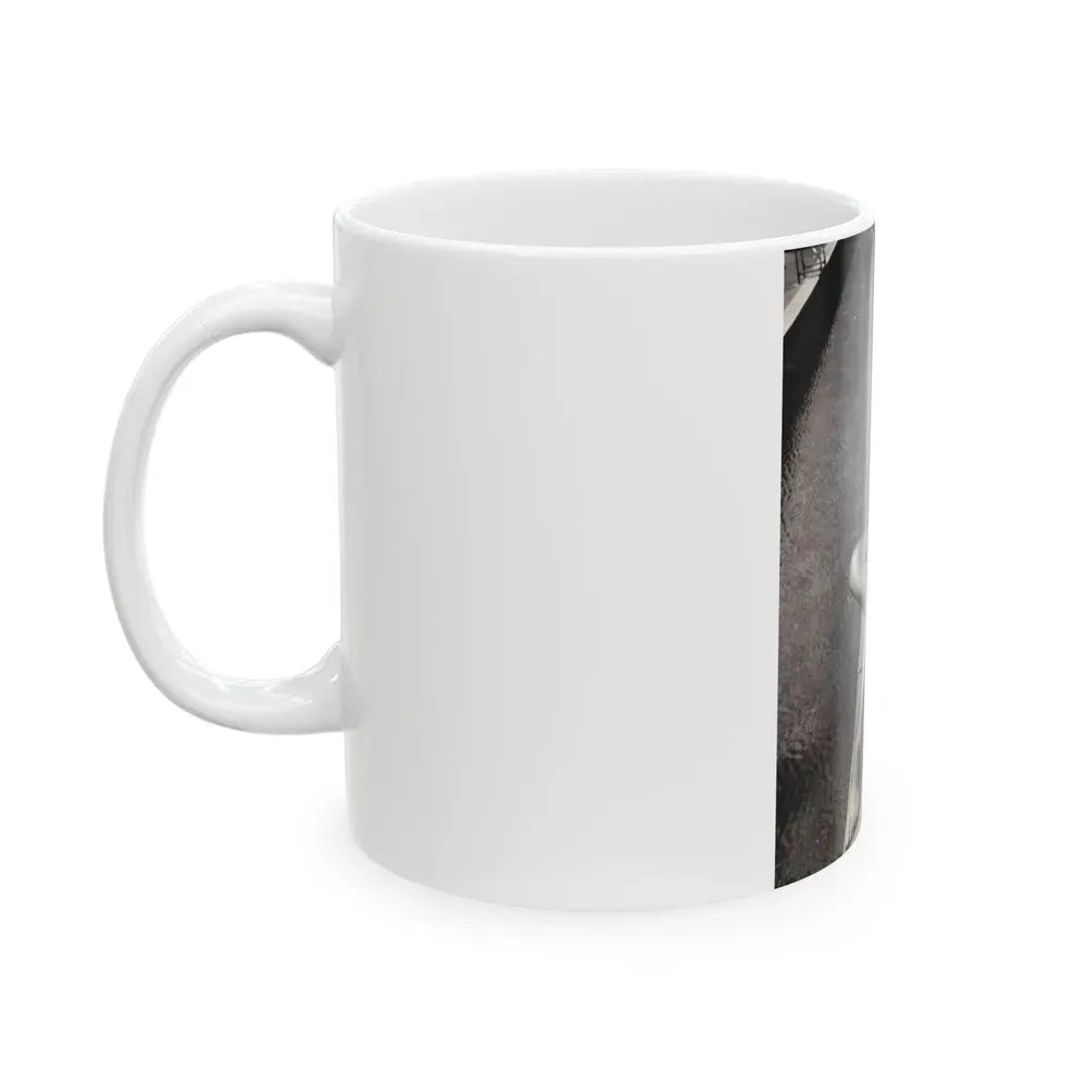 Joan Shawlee #25 (Vintage Female Icon) White Coffee Mug - Go Mug Yourself