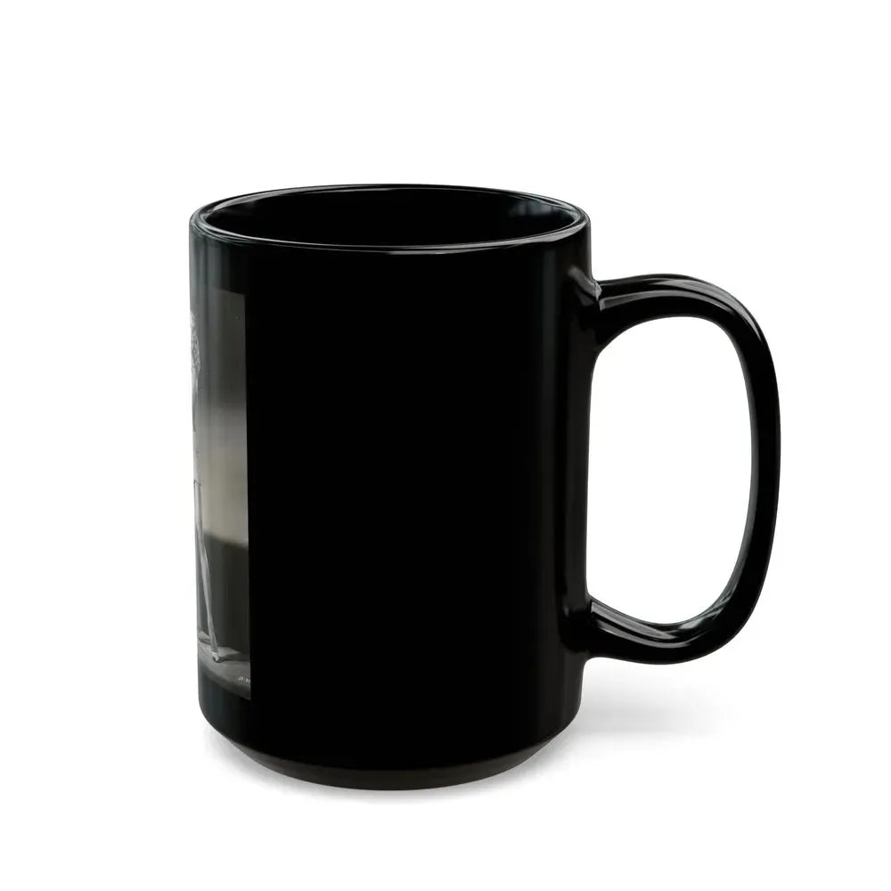 Joan Shawlee #27 (Vintage Female Icon) Black Coffee Mug - Go Mug Yourself