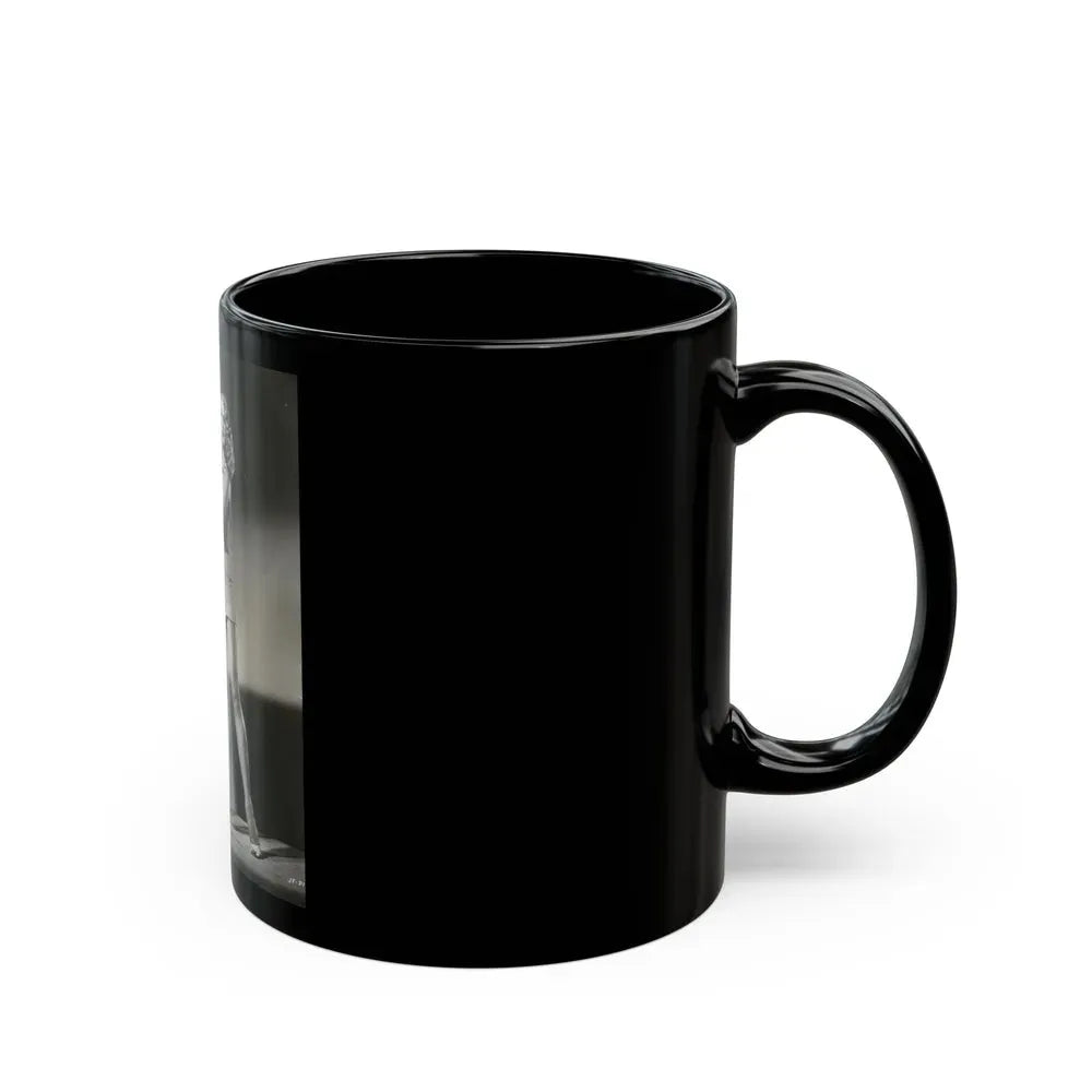 Joan Shawlee #27 (Vintage Female Icon) Black Coffee Mug - Go Mug Yourself