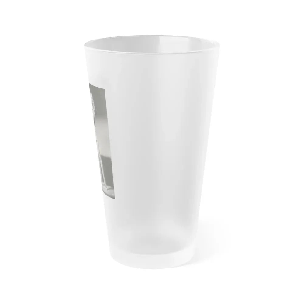 Joan Shawlee #27 (Vintage Female Icon) Frosted Pint Glass 16oz - Go Mug Yourself
