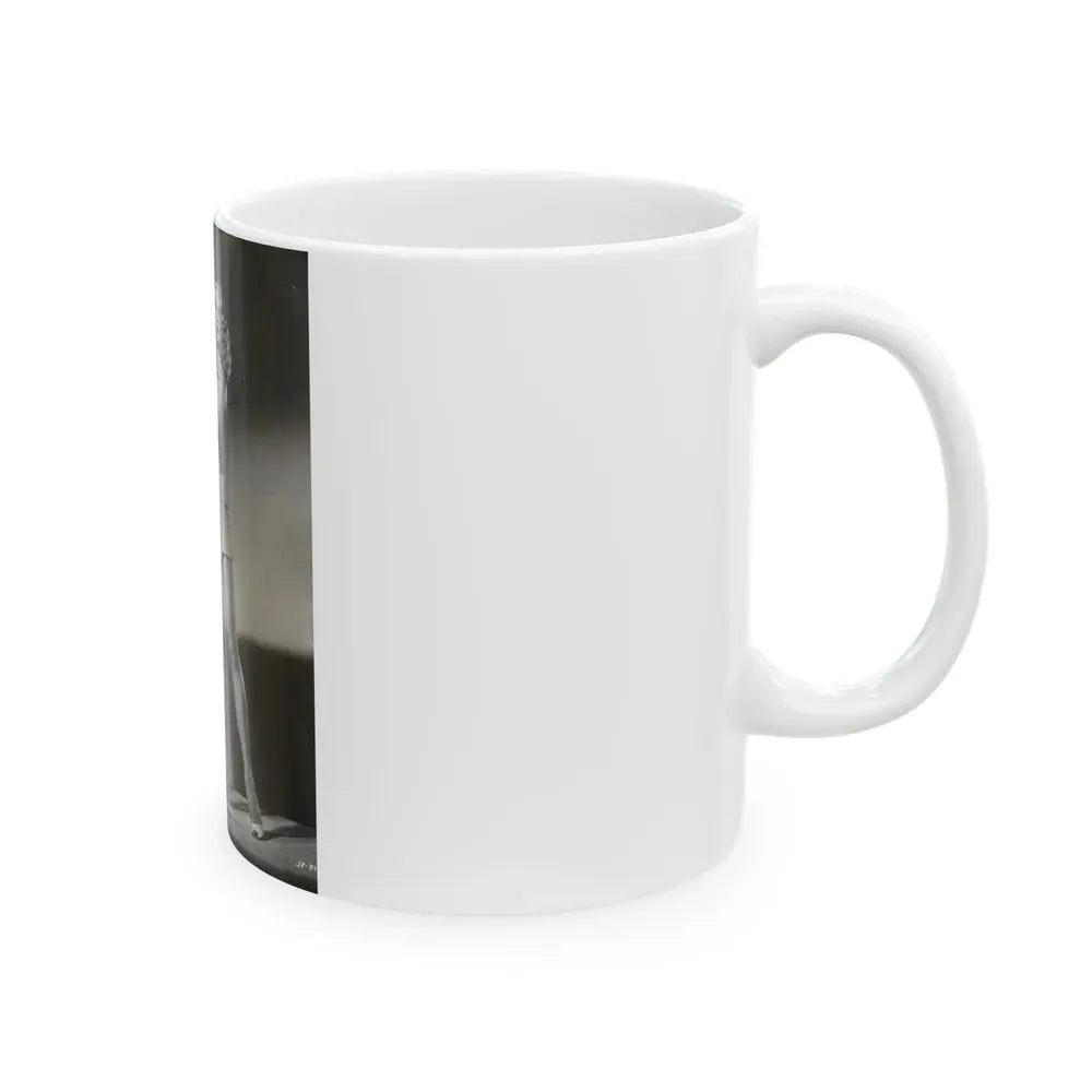 Joan Shawlee #27 (Vintage Female Icon) White Coffee Mug - Go Mug Yourself