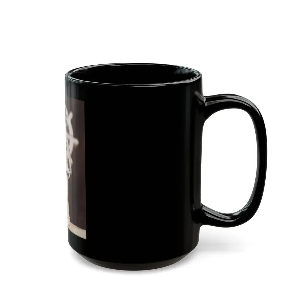 Joan Shawlee #29 (Vintage Female Icon) Black Coffee Mug - Go Mug Yourself