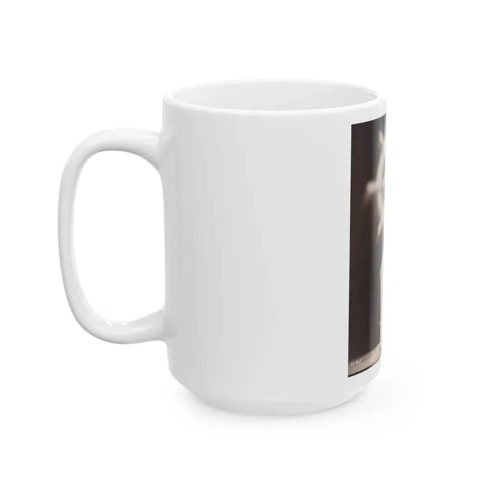 Joan Shawlee #29 (Vintage Female Icon) White Coffee Mug - Go Mug Yourself