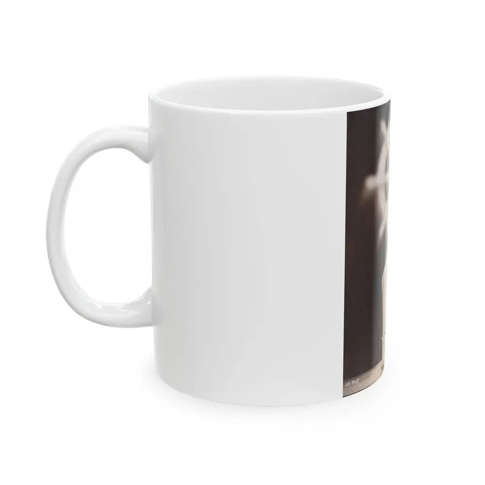 Joan Shawlee #29 (Vintage Female Icon) White Coffee Mug - Go Mug Yourself