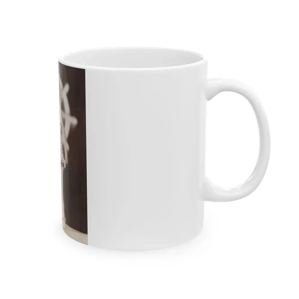 Joan Shawlee #29 (Vintage Female Icon) White Coffee Mug - Go Mug Yourself