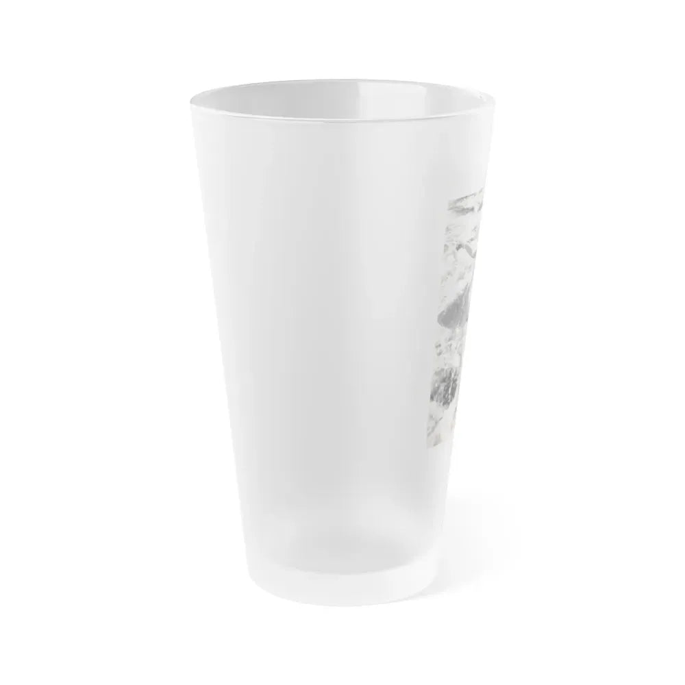 Joan Shawlee #31 (Vintage Female Icon) Frosted Pint Glass 16oz - Go Mug Yourself