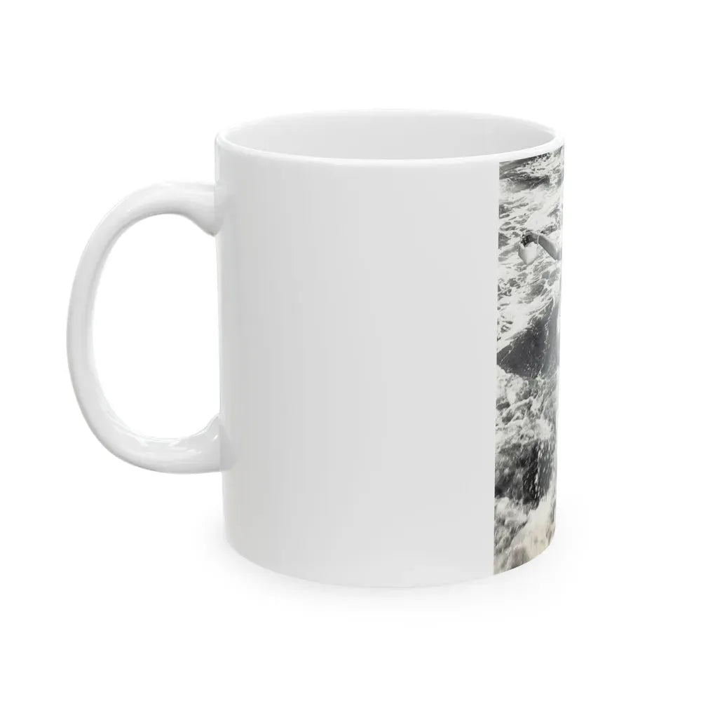 Joan Shawlee #31 (Vintage Female Icon) White Coffee Mug - Go Mug Yourself
