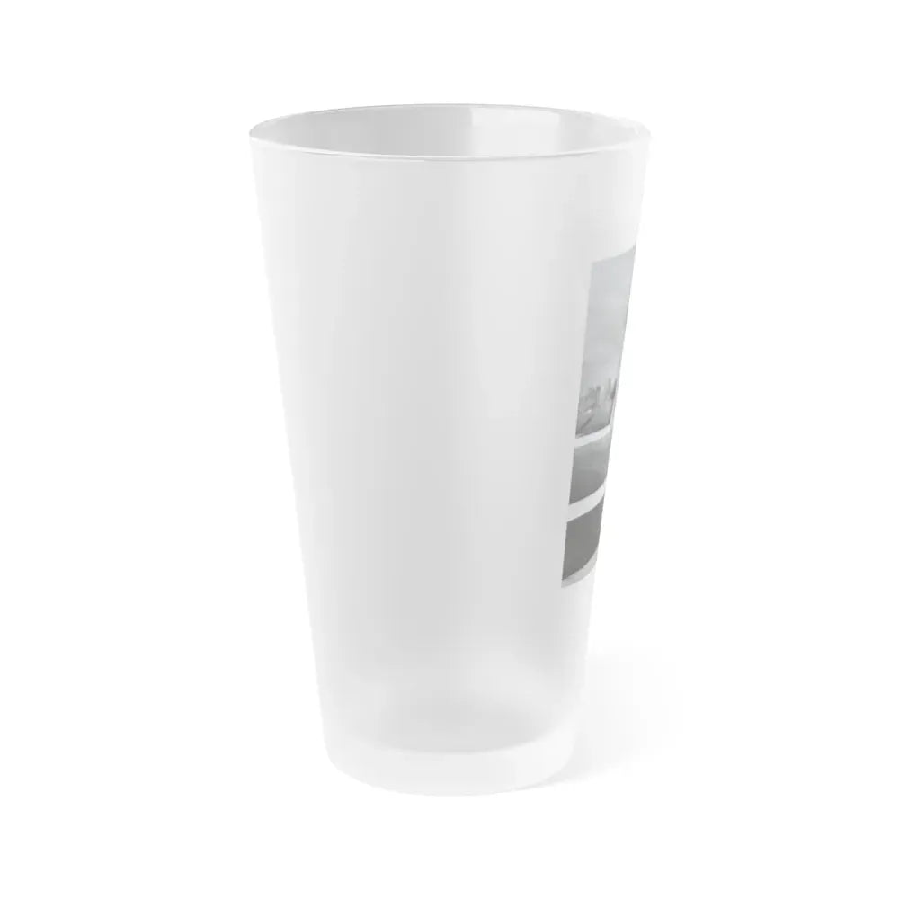 Joan Shawlee #32 (Vintage Female Icon) Frosted Pint Glass 16oz - Go Mug Yourself
