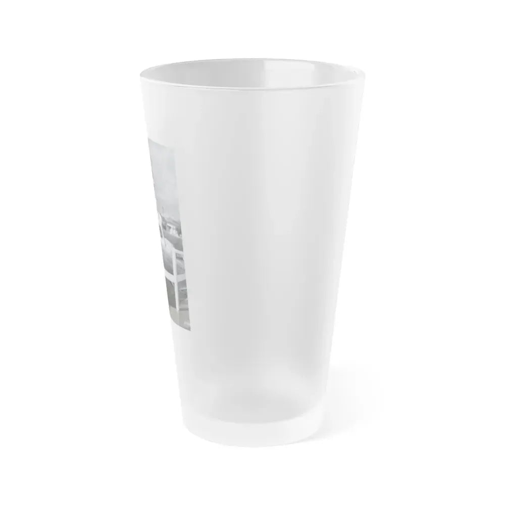 Joan Shawlee #32 (Vintage Female Icon) Frosted Pint Glass 16oz - Go Mug Yourself