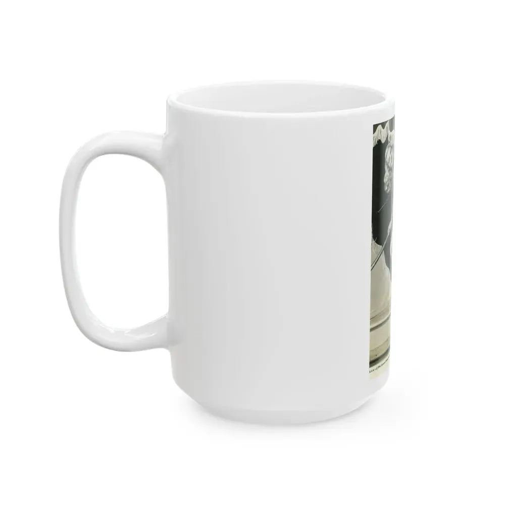 Joan Shawlee #45 (Vintage Female Icon) White Coffee Mug - Go Mug Yourself