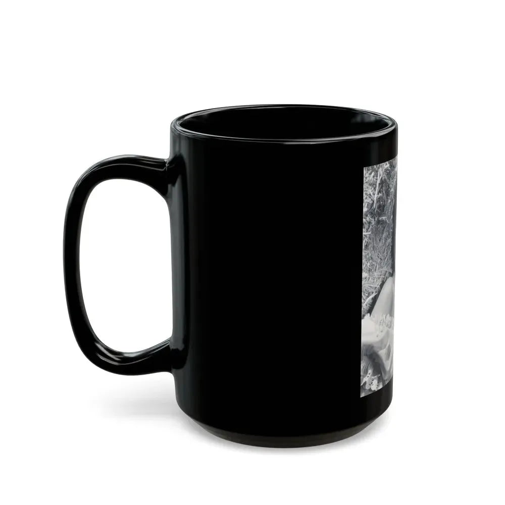 Joan Taylor #19 (Vintage Female Icon) Black Coffee Mug - Go Mug Yourself