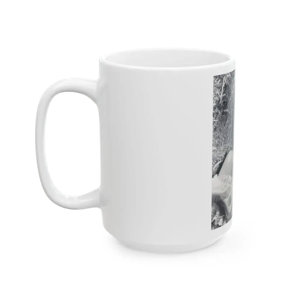 Joan Taylor #19 (Vintage Female Icon) White Coffee Mug - Go Mug Yourself
