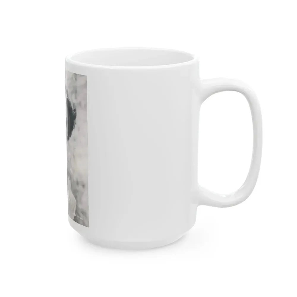 Joan Taylor #19 (Vintage Female Icon) White Coffee Mug - Go Mug Yourself