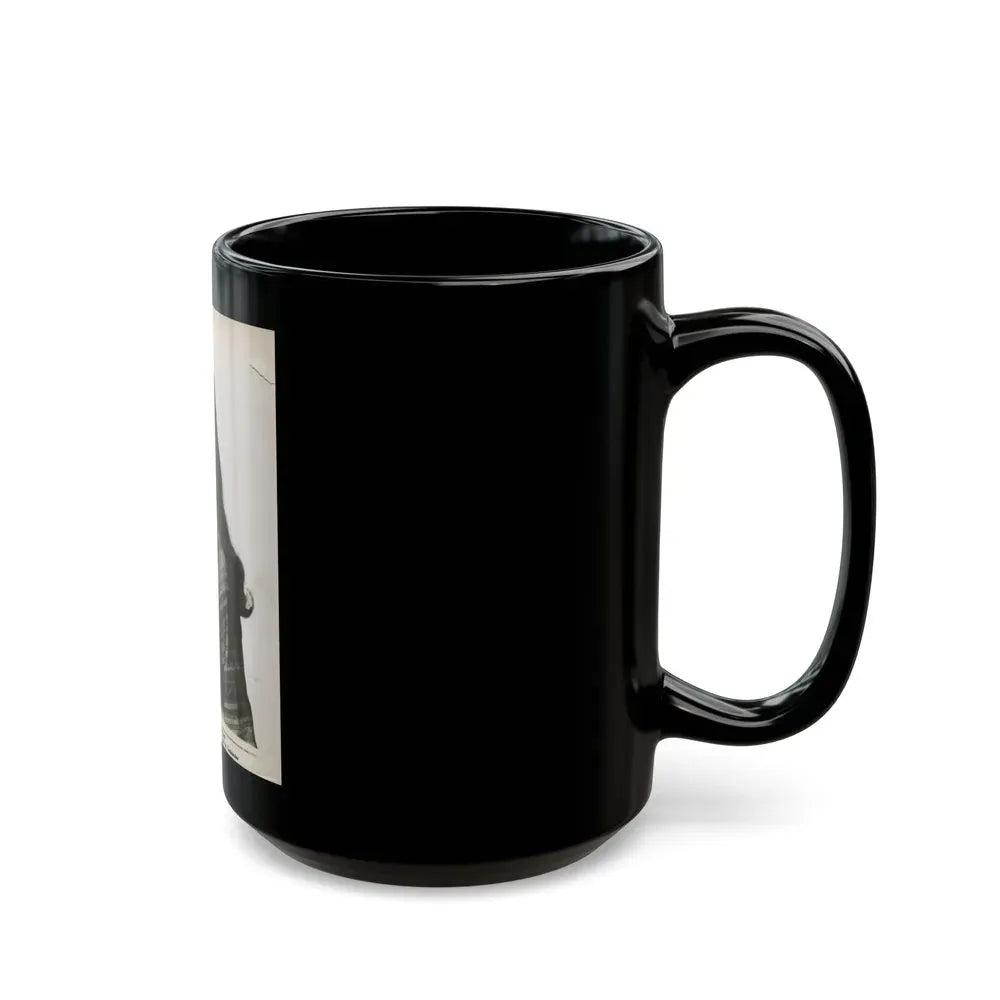 Joan Taylor #23 (Vintage Female Icon) Black Coffee Mug - Go Mug Yourself