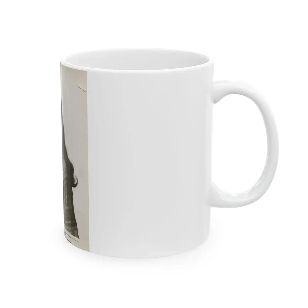 Joan Taylor #23 (Vintage Female Icon) White Coffee Mug - Go Mug Yourself