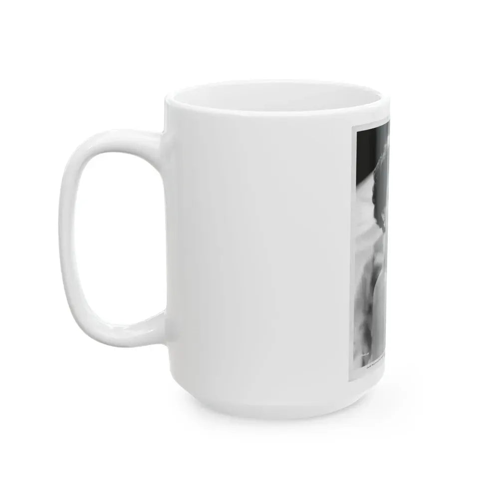 Joan Taylor #24 (Vintage Female Icon) White Coffee Mug - Go Mug Yourself