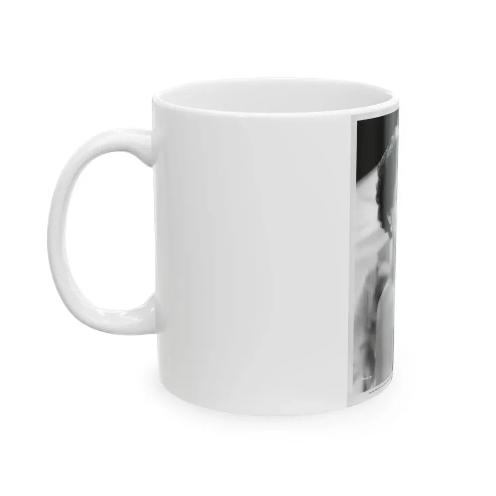 Joan Taylor #24 (Vintage Female Icon) White Coffee Mug - Go Mug Yourself