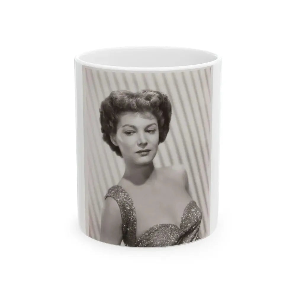 Joan Taylor #25 (Vintage Female Icon) White Coffee Mug 11oz - Go Mug Yourself